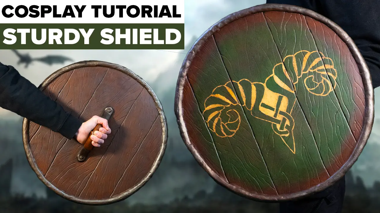 Free pattern of sturdy shield from Skyrim banner